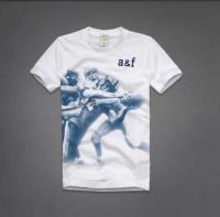 heren abercrombie fitch korte t-shirt crewneck wit athletes pattern Overhemd Online 48c1c295